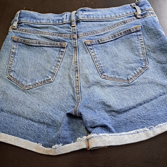 Loft Blue Denim Jean Shorts Size 2 - Picture 6 of 6